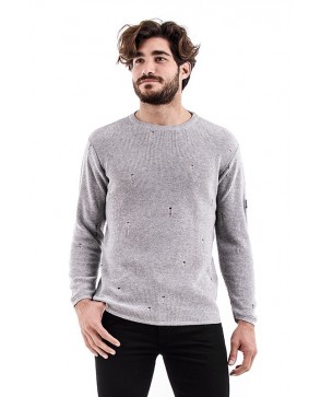 bellissimo knitwear m120 grey