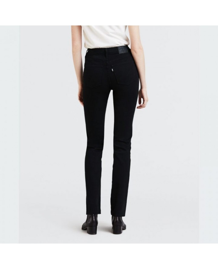 LEVI'S® 724™ ΤΖΙΝ BLACK HIGH-RISE...