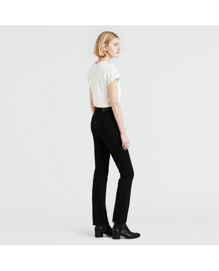 LEVI'S 724 ΤΖΙΝ BLACK HIGH-RISE STRAIGHT 18883-0006
