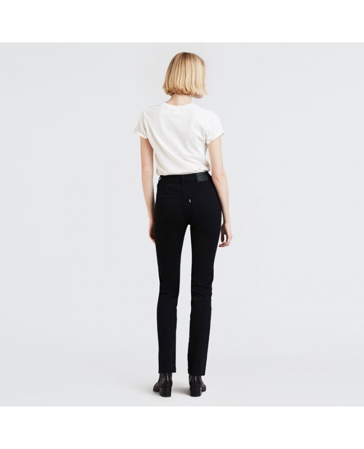 LEVI'S® 724™ ΤΖΙΝ BLACK HIGH-RISE...