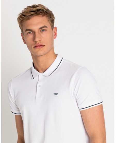 LEE ΜΠΛΟΥΖΑ ΠΟΛΟ L61ARLLJ WHITE