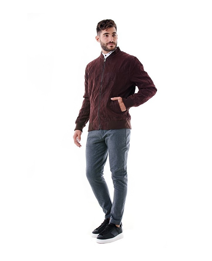 STAFF JEANS JACKET ΑΠΟ ΤΕΧΝΗΤΟ ΔΕΡΜΑ...