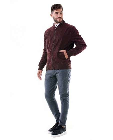 STAFF JEANS JACKET ΑΠΟ ΤΕΧΝΗΤΟ ΔΕΡΜΑ TOLEDO 66-022.036.N0090 BLACK