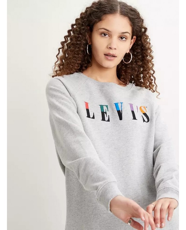 levis crew sweatshirt dress