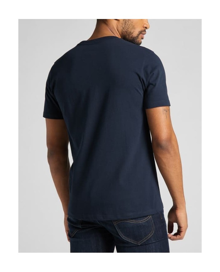 LEE Wobbly Logo Tee in Black...