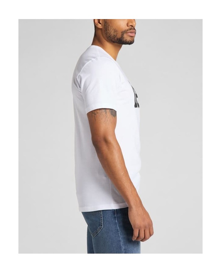 LEE Wobbly Logo Tee in Black...