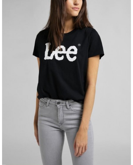LEE Logo Tee in Black L42UER01