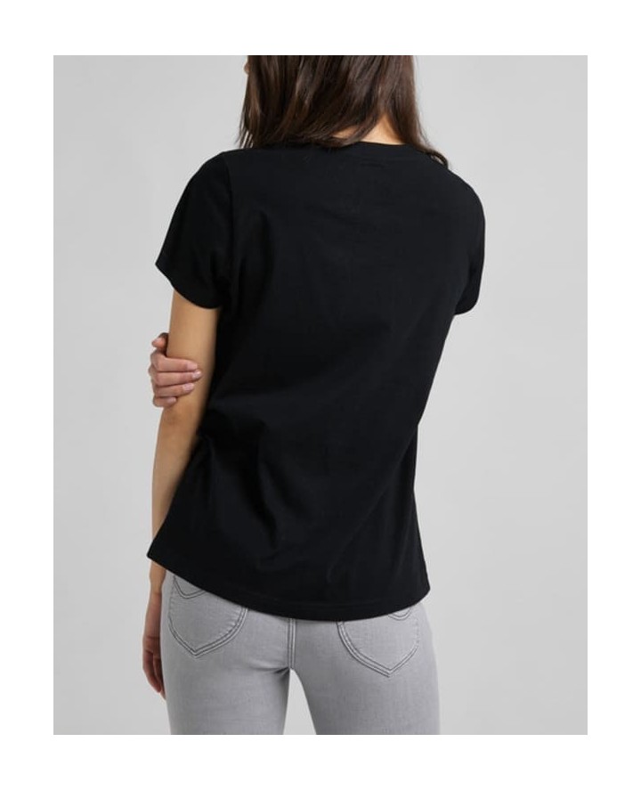 LEE Logo Tee in Black L42UER01