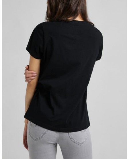 LEE Logo Tee in Black L42UER01