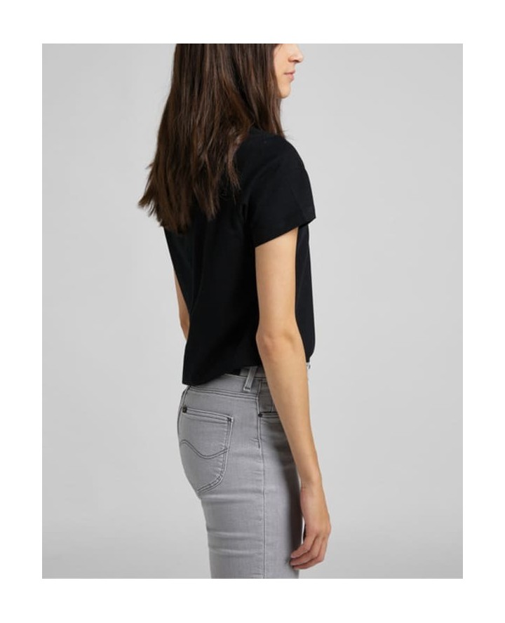 LEE Logo Tee in Black L42UER01