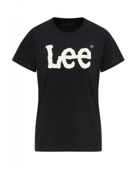 LEE Logo Tee in Black L42UER01