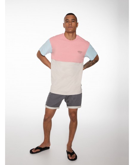 PROTEST T-SHIRT NESTOR 1712611 SILVER PINK