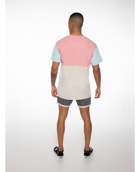 PROTEST T-SHIRT NESTOR 1712611 SILVER PINK