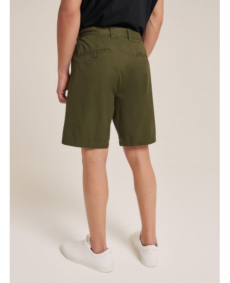 ALCOTT Basic twill bermuda shorts