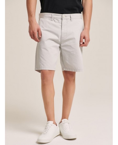 ALCOTT Basic twill bermuda shorts