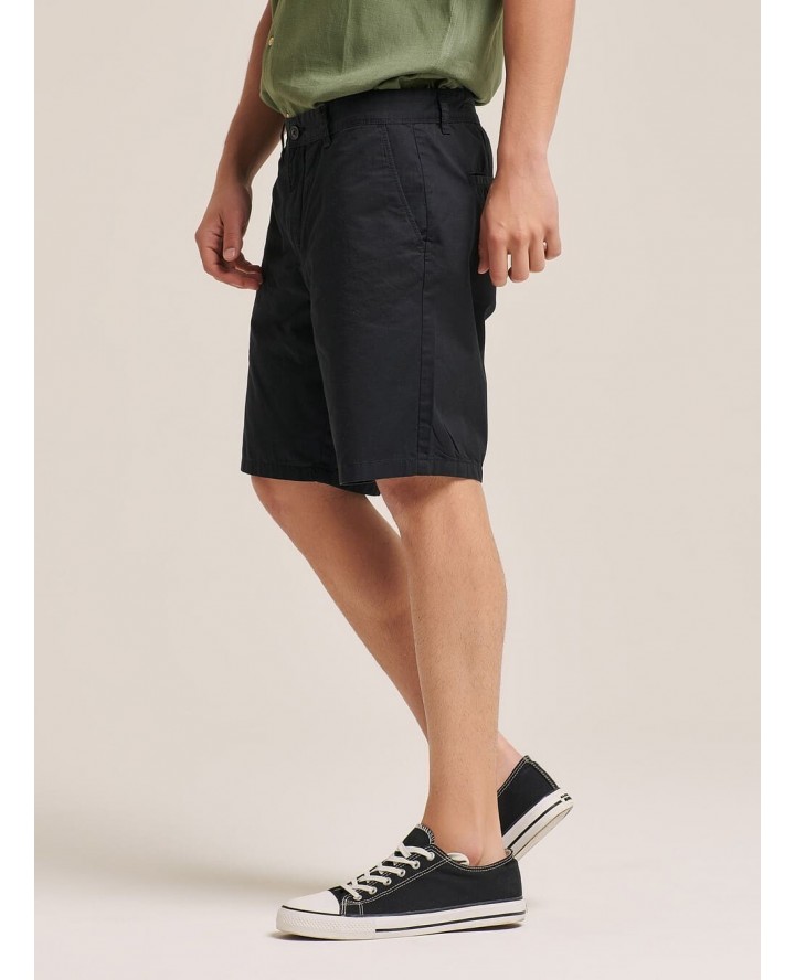 ALCOTT Basic twill bermuda shorts