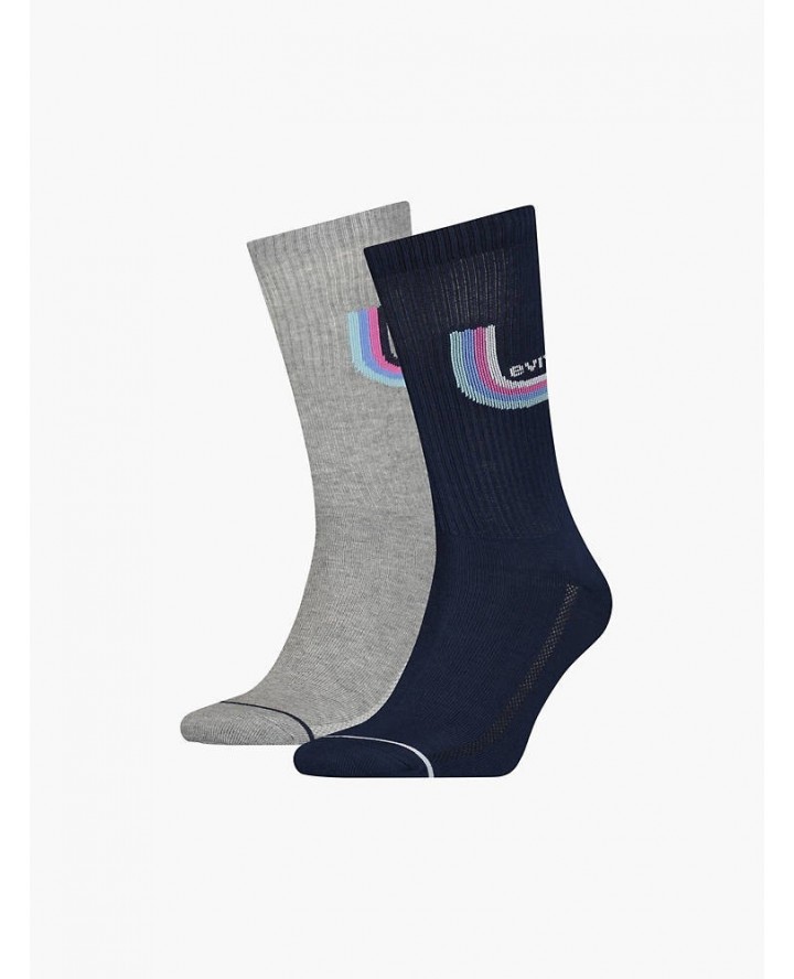 Levi's® Regular Cut Sportswear Socks - 2 Pack 37157-0658