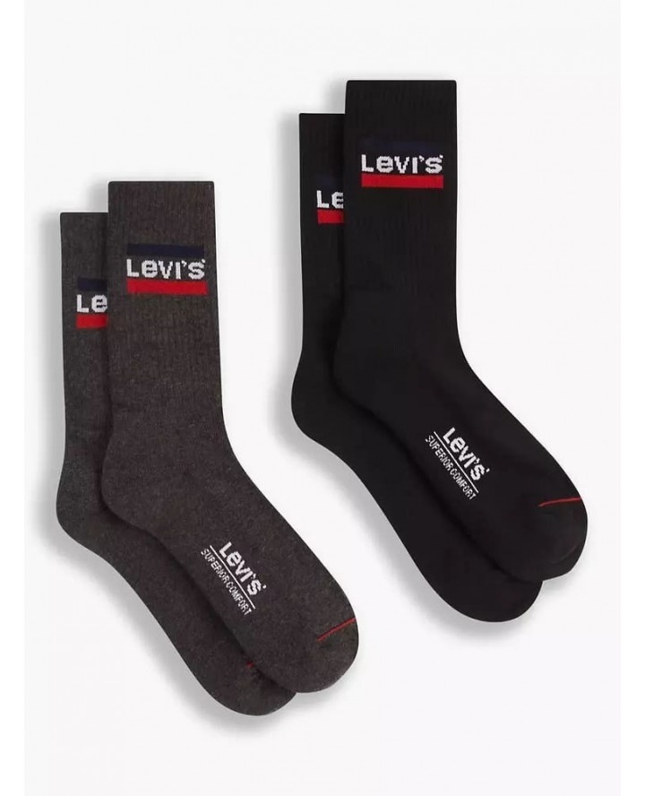 Levi's® Favourite Regular Cut Sportswear Socks - 2 Pack 37157-0153