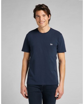 LEE Patch Logo Tee in Navy...