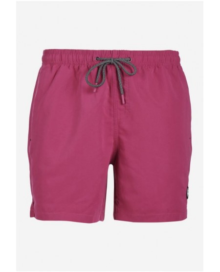 FUNKY BUDDHA Ανδρικό μαγιό μονόχρωμο FBM005-063-16 MAGENTA PURPLE