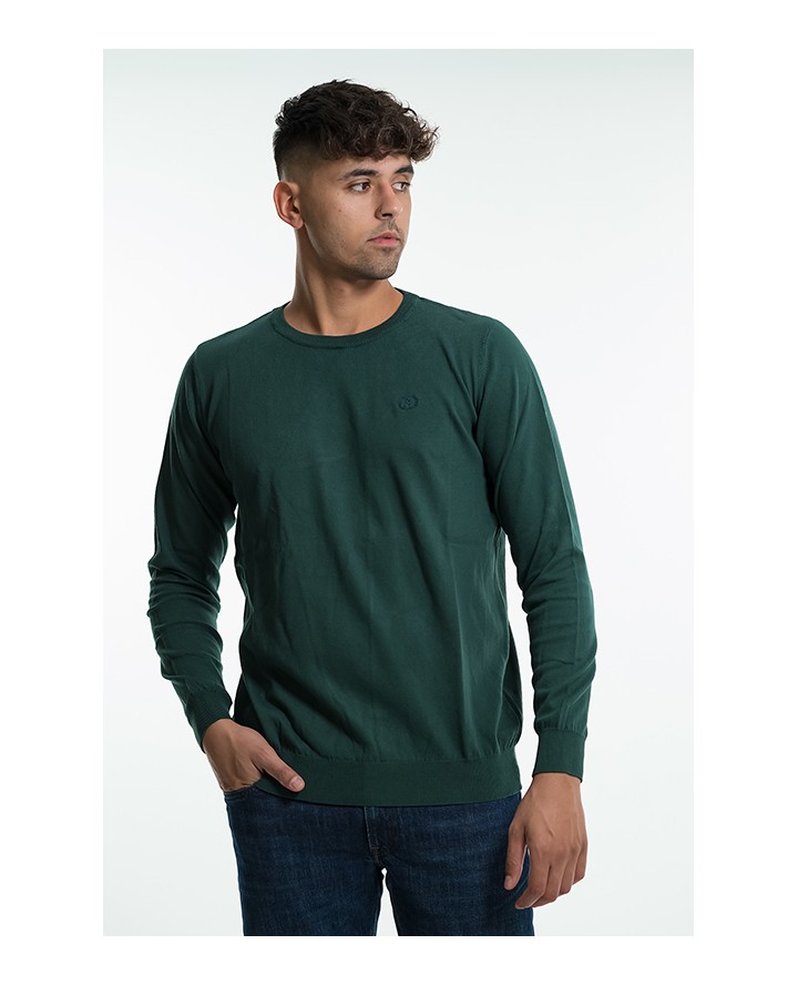 BELLISSIMO KNITWEAR KNITTED BLOUSE P1401 GREEN