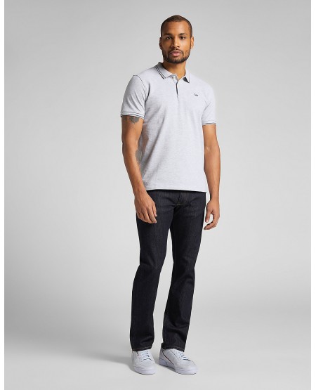LEE JEAN Daren Zip Fly Low Stretch in Rinse L707PX36