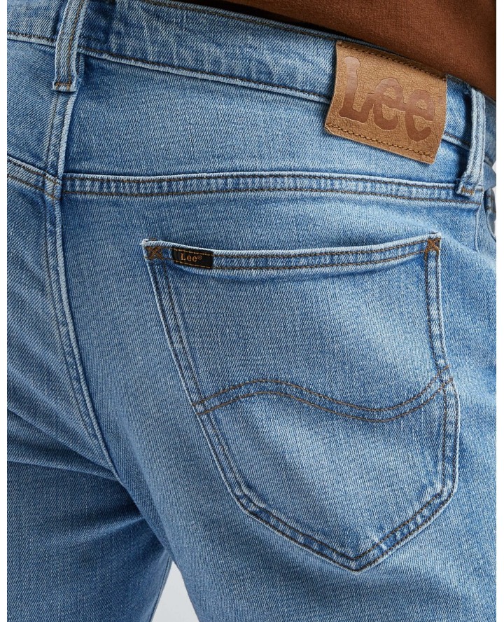 LEE JEAN Daren Zip Fly in Powder...