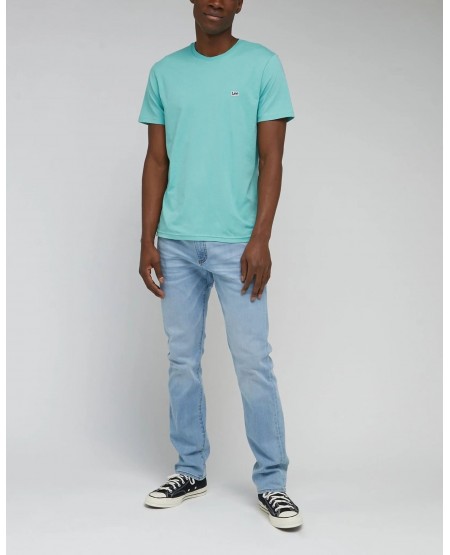 LEE TSHIRT Patch Logo in Dusty Jade L60UFQ41