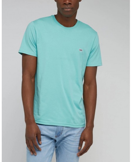 LEE TSHIRT Patch Logo in Dusty Jade L60UFQ41
