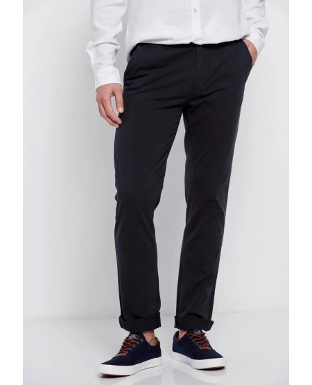 FUNKY BUDDHA Essential comfort chinos NAVY