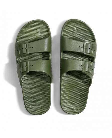 FREEDOM MOSES ΣΑΝΔΑΛΙΑ CACTUS Olive green slides