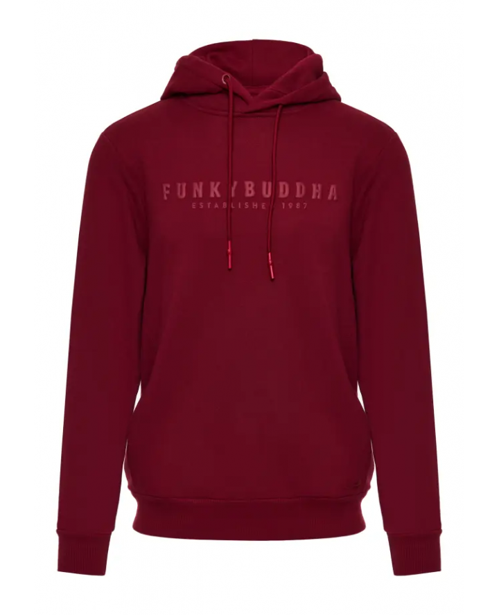FUNKY BUDDHA Φούτερ με κουκούλα και...