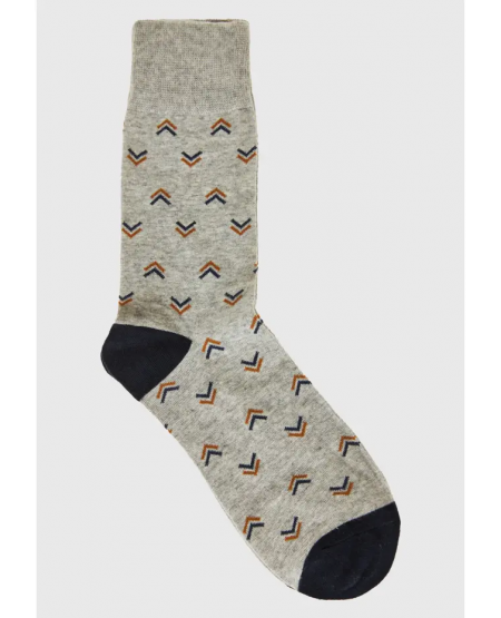 FUNKY BUDDHA Men's socks FBM008-092-10 LT GREY