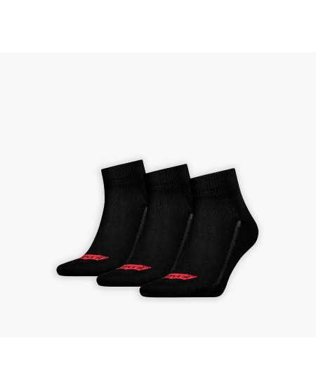 LEVI'S® ΑΝΔΡΙΚΕΣ ΚΑΛΤΣΕΣ Mid Cut Batwing Logo Recycled Cotton Socks - 3 Pack 37157-1010