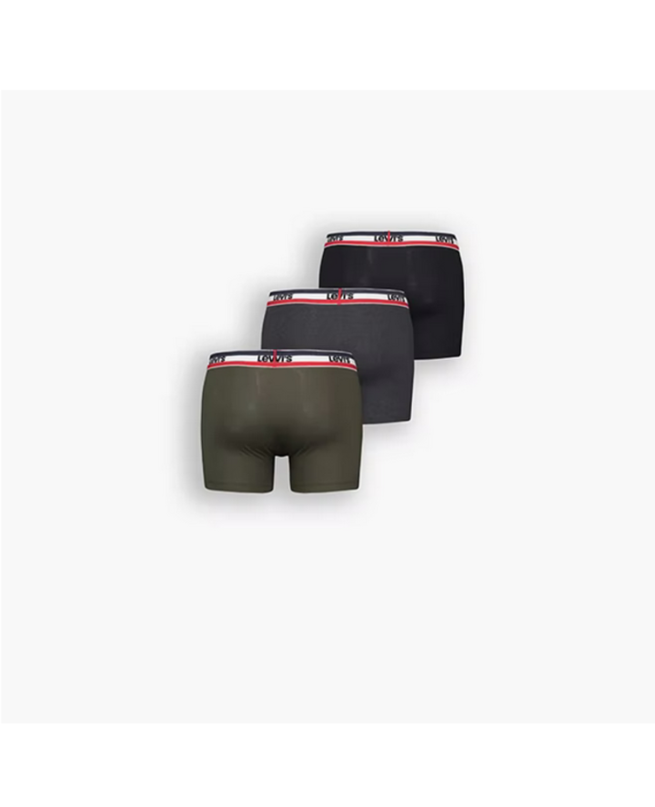 Levi's® Logo Boxer Brief - 3 Pack...