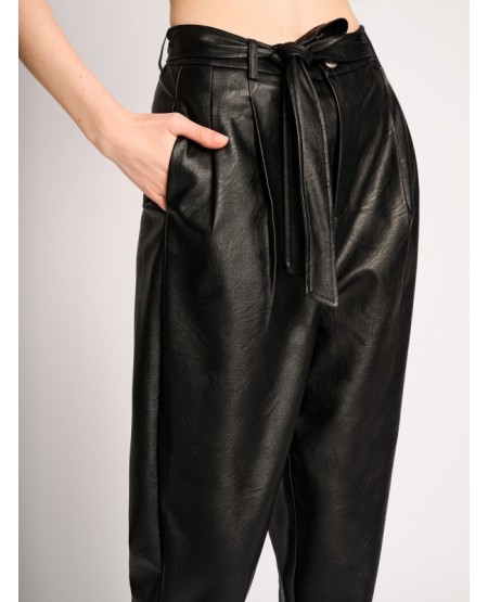 STAFF JEANS Felicity Vegan Leather High West Pant 60-001.050.N0090