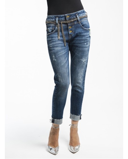 STAFF JEANS WOMENS DENIM PANTS IRENE CROP 5-907.817.S2.050