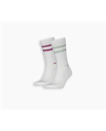 Levi's® Regular Cut Sport Stripe Socks - 2 Pack 37157-1100