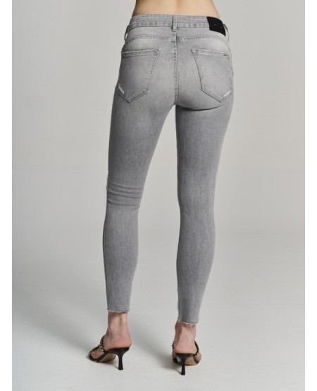 STAFF JEANS ΓΥΝΑΙΚΕΙΟ ΤΖΙΝ ΠΑΝΤΕΛΟΝΙ SANDRA PUSH UP 5-917.818.GRS.051
