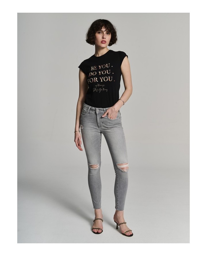 STAFF JEANS WOMAN DENIM PANTS SANDRA...