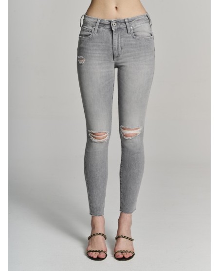 STAFF JEANS WOMAN DENIM PANTS SANDRA PUSH UP 5-917.818.GRS.051