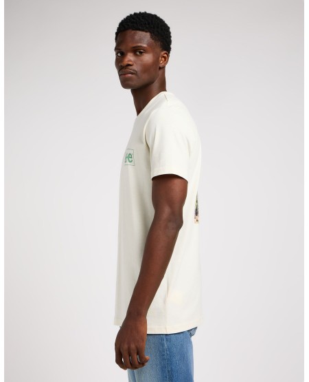 LEE® Graphic T-shirt in Ecru 112349069