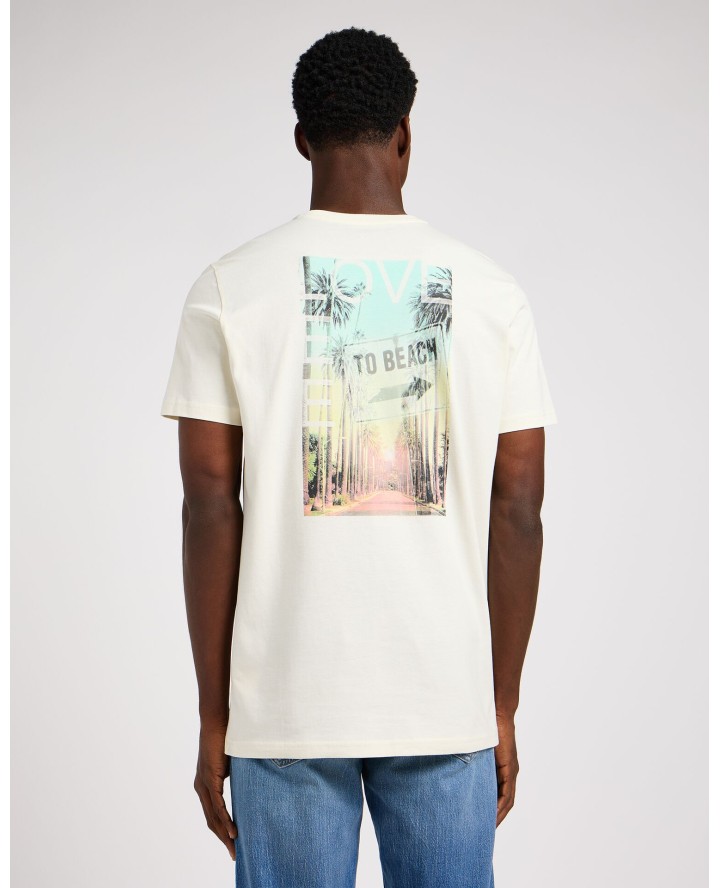 LEE® Graphic T-shirt in Ecru 112349069