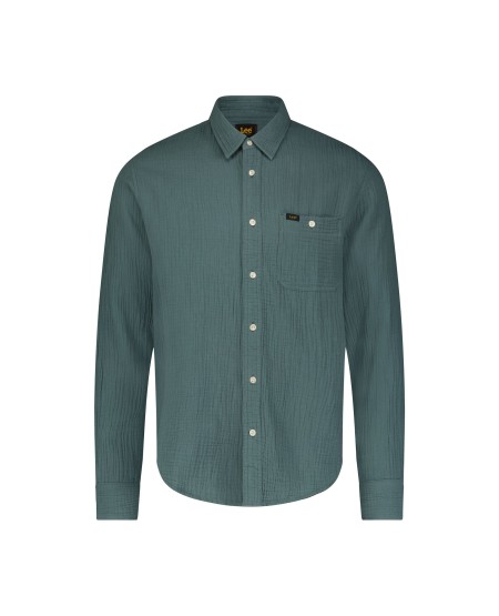 LEE® ΜΑΚΡΥΜΑΝΙΚΟ ΠΟΥΚΑΜΙΣΟ LEESURE IN EVERGREEN 112349932