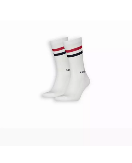 LEVI'S® Regular Cut Sport Stripe Socks  - 2 Pack 371571097