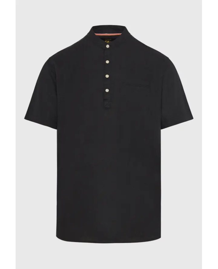 FUNKY BUDDHA Relaxed fit linen blend...