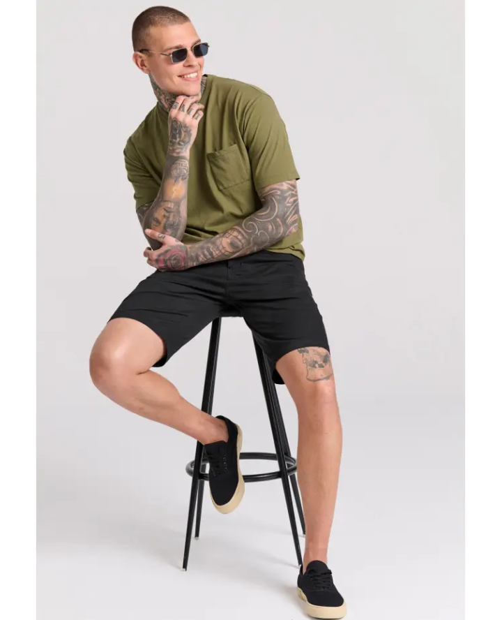 FUNKY BUDDHA Ανδρική βερμούδα chino -...