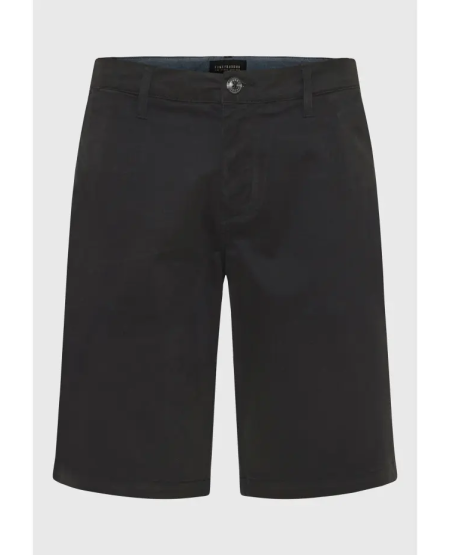 FUNKY BUDDHA Men's chino shorts - The essentials FBM009-001-03 BLACK