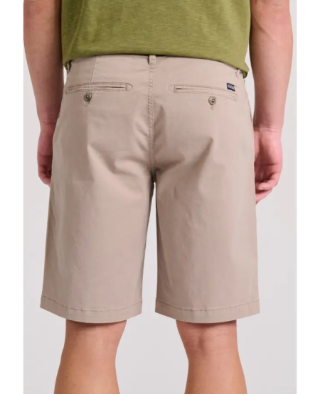 FUNKY BUDDHA Ανδρική βερμούδα chino - The essentials FBM009-001-03 GREΙGE