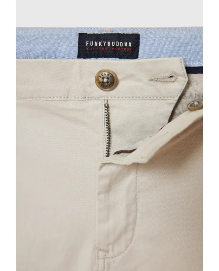 FUNKY BUDDHA Ανδρική βερμούδα chino -...